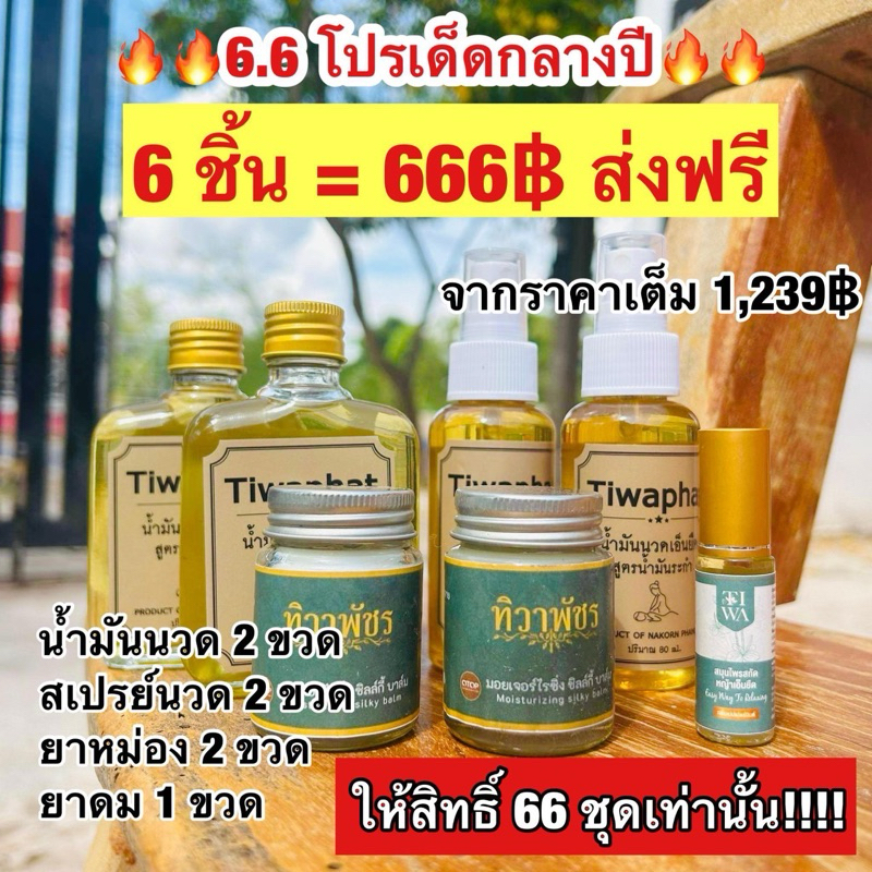 โปร 6.6 ปลายทาง 666฿