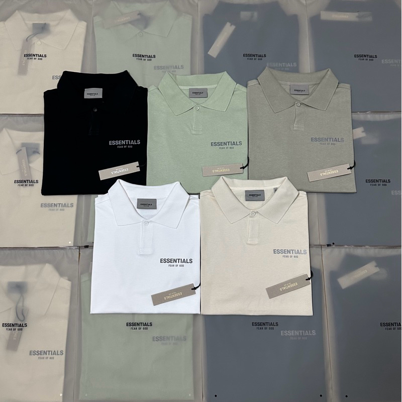 [Need4street] เสื้อ Ess FOG Polo shirt