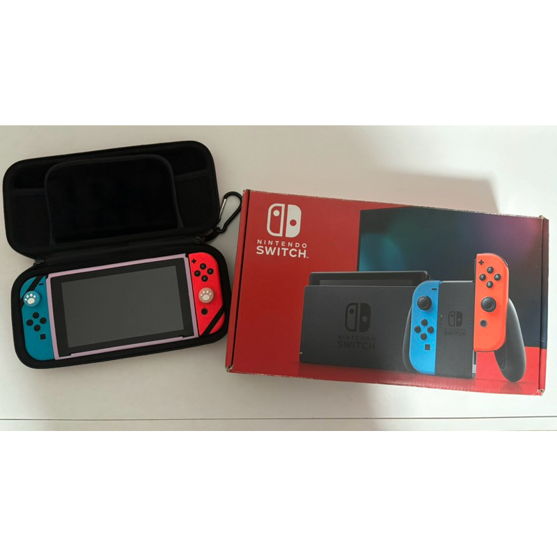 Nintendo Switch Ver.2 กล่องแดง มือสอง ตัวเครื่องสภาพดี