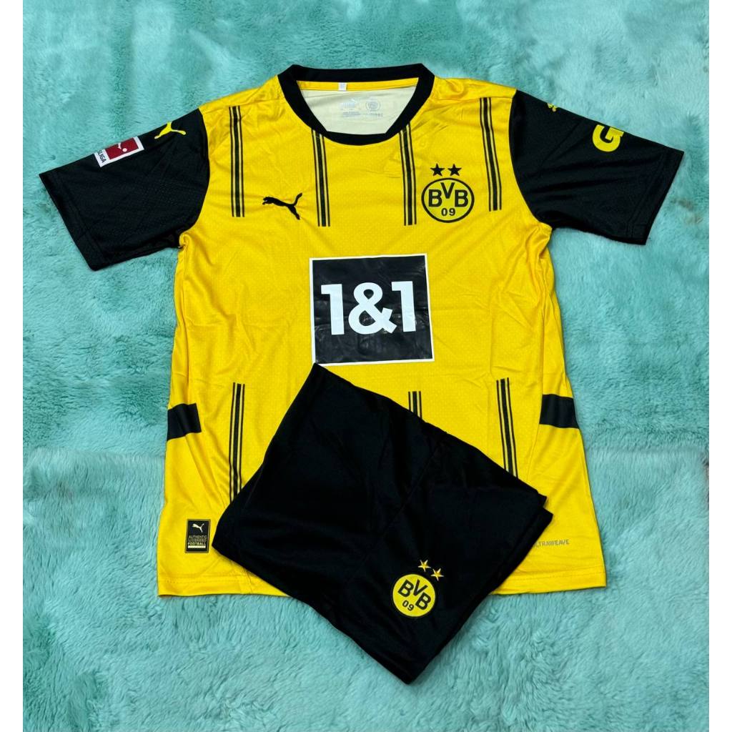 ชุดบอล แขนสั้น ปี2024/25 ชุดฟุตบอลผู้ใหญ่ ได้ทั้งชุด (เสื้อบอลและกางเกงบอล)