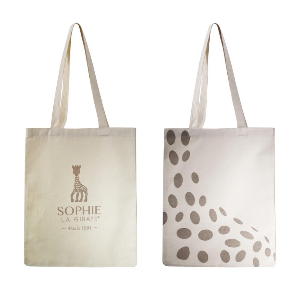 *ของแถม* Sophie la girafe bag กระเป๋าผ้า ลายโซฟี