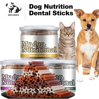 【CAT&DOG】ขนมสุนัข ขนมหมา ถุง วันที่ผลิตสด ขนมหมา ปรตีนสำหรับสุนัขแบบแท่งนิ่ม บิสกิตสุนัข