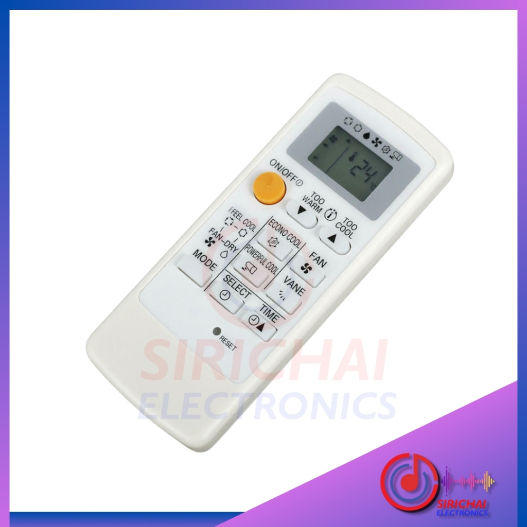 รีโมทแอร์ Mitsubishi ( Mr.Slim)