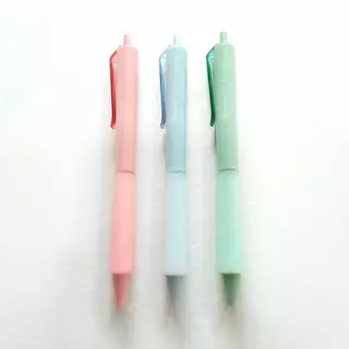 (12 ด้าม) ปากกาเจล Quantum Clare Daiichi 0.5มม. และ 0.38มม. หมึกน้ำเงิน