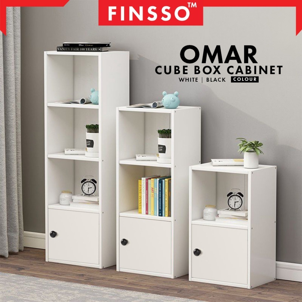 พร้อมส่ง!! FINSSO ชั้นวางของ ชั้นวางหนังสือ ชั้นอเนกประสงค์ / Omar Bookshelf / Storage Organizer Cab