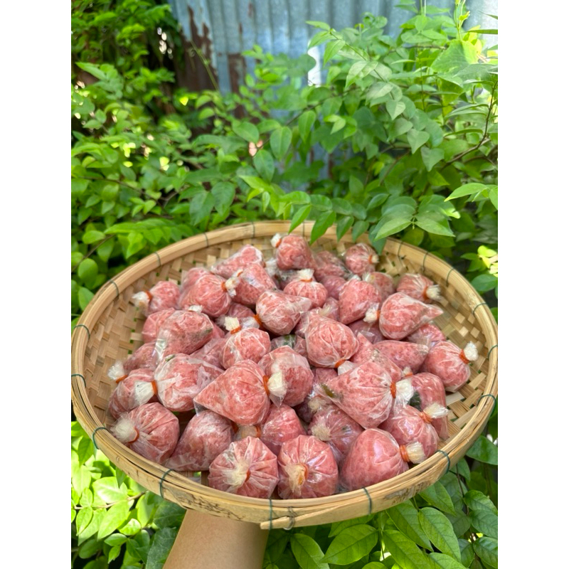 แหนมจุก แหนมตุ้มจัมโบ้ 10 เม็ด แหนมดอนเมือง ราคาถูก Shopee Lazada