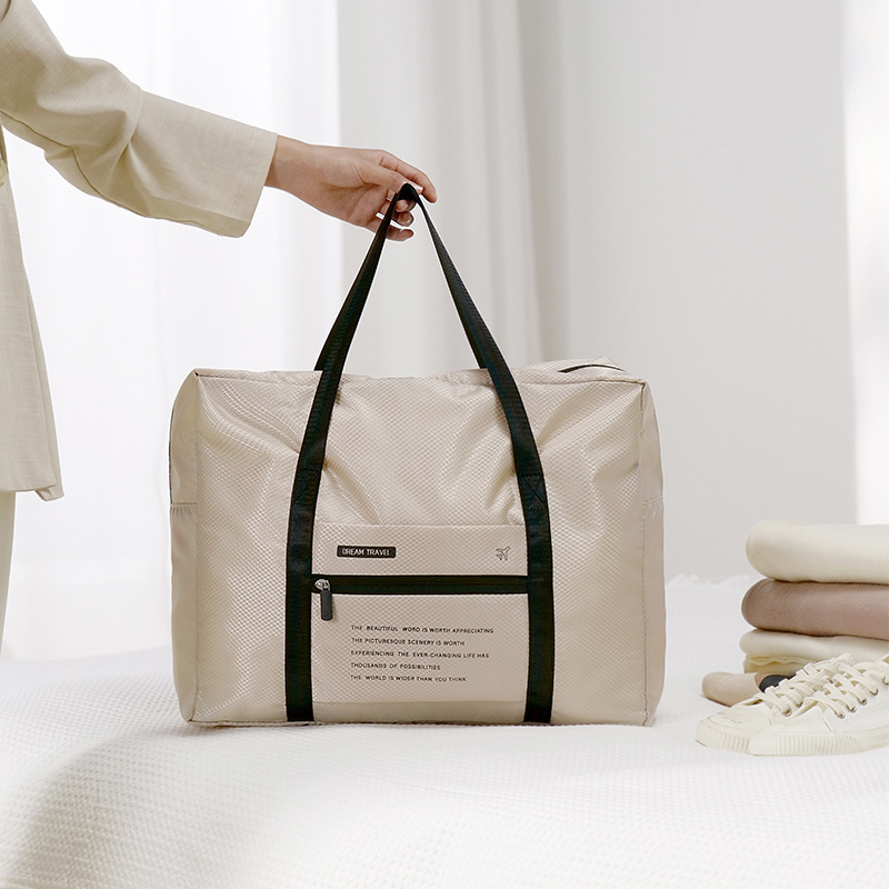 ร้านส่งไว กระเป๋าเสริมเดินทางพับเก็บได้ Dream Foldable Travel Bag (Carry on) ถือขึ้นเครื่องได้ เรียบหรู น้ำหนักเบา