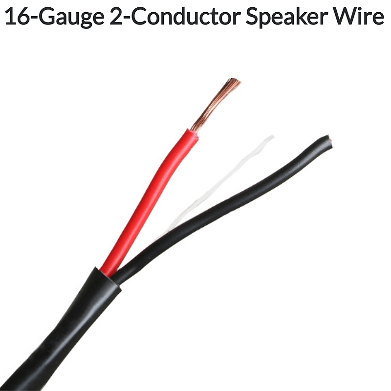 สายลำโพง In Wall Speaker Wire 16 awg OFC 99.999% 65 strains คุณภาพสูง ตัดแบ่งขายราคาต่อเมตร / ร้าน All Cable