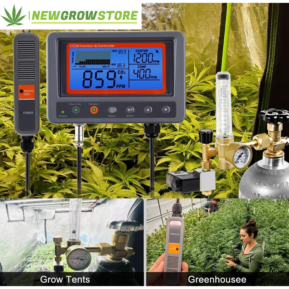 CO2 Controller รับประกัน CO2 Controller เครื่องตรวจเช็คและควบคุมการปล่อยคาร์บอนอัตโนมัติ ควบคุมการเป