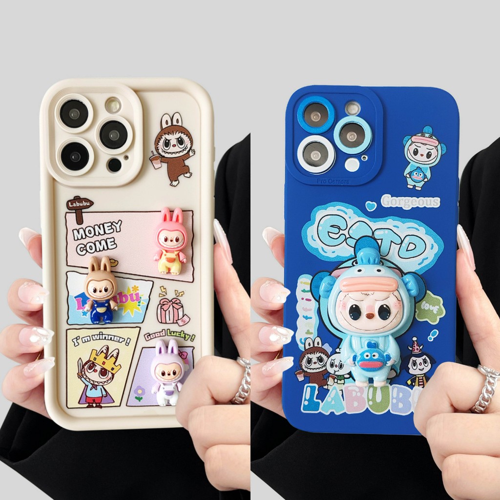 เคส การ์ตูนนูนลาบูบู้ รุ่น case วีโว้ y17 y100 y17s y20 y12s y21 y27 y36 v29 vivo Y12 Y15 Y12S Y20S 