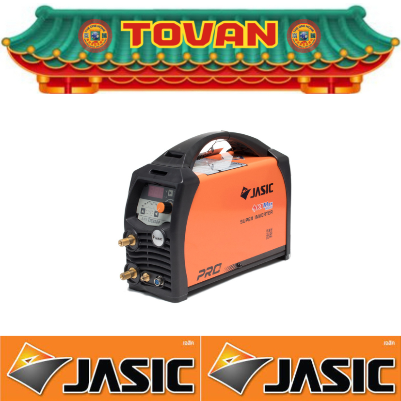 JASICเครื่องเชื่อม รุ่น TIG200P W212 (TIG PULSE) # ออก..ใบเสร็จ-ใบกำกับภาษี..ได้ครับ..