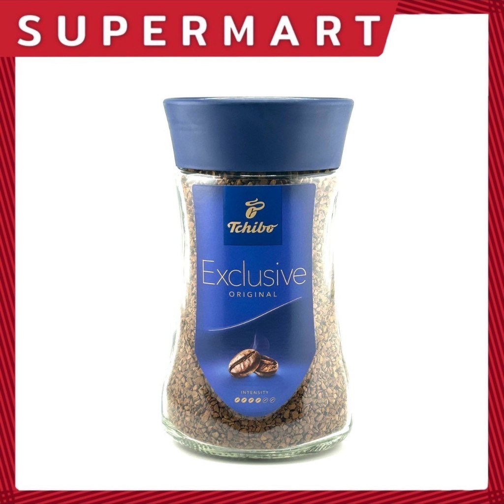SUPERMART Tchibo Exclusive Original  200g. ทชิโบกาแฟสำเร็จรูป 200 กรัม#1108490