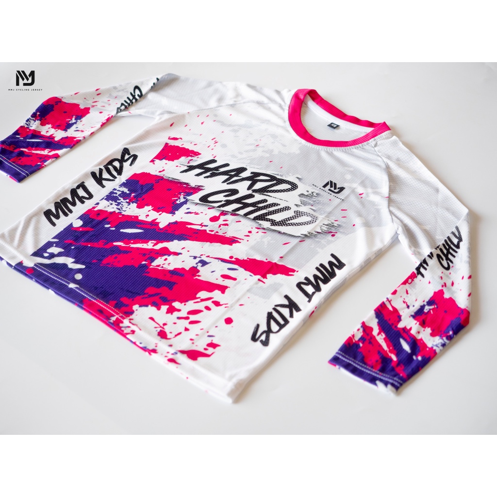 MMJ Kids : เสื้อจักรยานขาไถสำหรับเด็ก HARD CHILD
