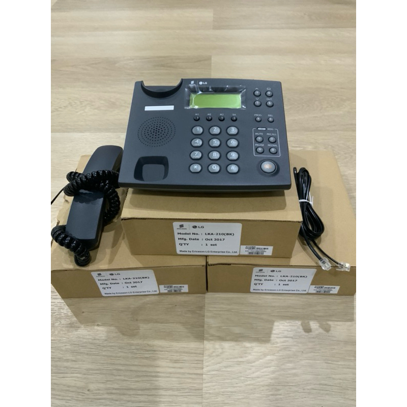โทรศัพท์แบบ อนาล็อก ยี่ห้อ LG รุ่น LKA-210