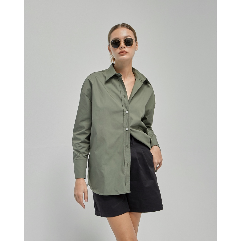 TWENTYSECOND เสื้อเชิ้ตทรง Oversized รุ่น Kali Shirt