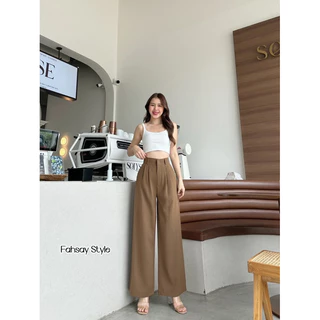 กระบอกใหญ่Classic pants 🍑 (ผ้าลิลลี่ พรีเมียร์) 🇰🇷 รุ่น คลาสสิก A04