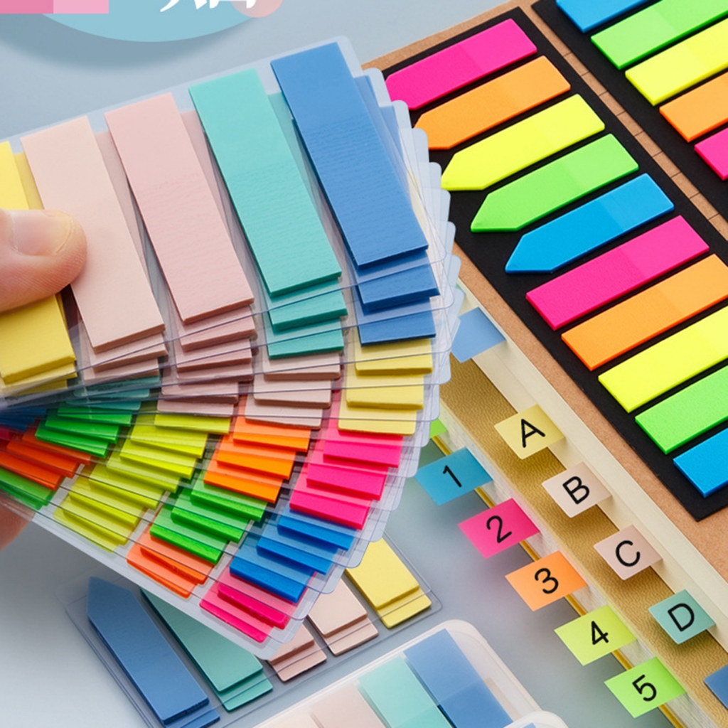 กระดาษโน๊ต  400 แผ่น กระดาษคั่น เครื่องเขียน กระดาษโน๊ตมีกาวในตัวสำหรับจดข้อความต่างๆ พร้อมส่งในไทย