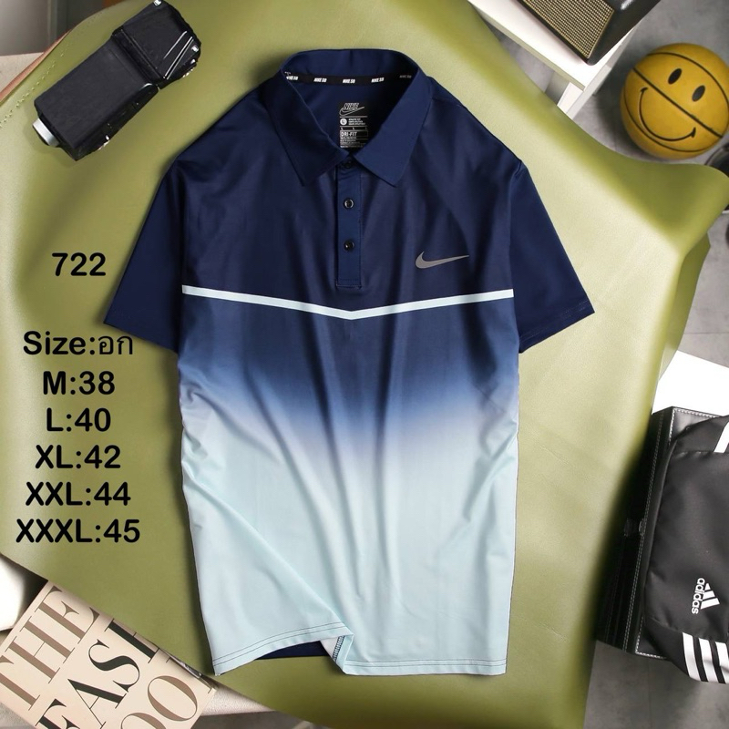 เสื้อโปโลผู้ชาย เสื้อกีฬาตีกอล์ฟคอปกแขน