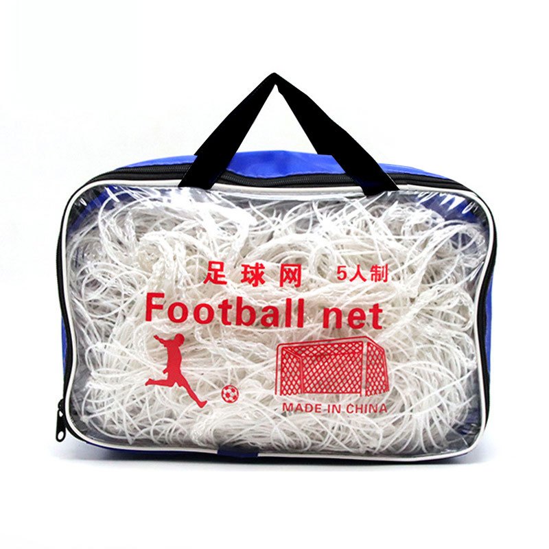 MAO 【2ชิ้น】ตาข่ายโกลฟุตบอล อุปกรณ์ใช้สำหรับ ฝึกซ้อมฟุตบอล สีขาว แบบพกพา - รูปที่ 6