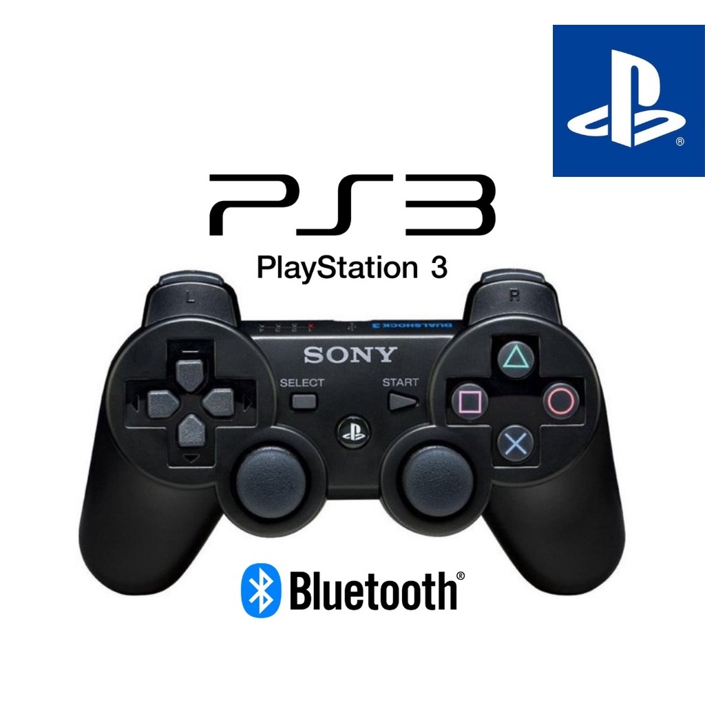 เตรียมจัดส่ง Ps3 สีดำ Ver.2 Ps3 Dual Shock 3 PS3 Game controller Playstation จอยเกม joy ps3