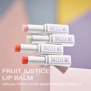 DAZZLE ME Fruit Justice Lip Balm แดซเซิล มี ฟรุ๊ต จัสทิส ลิป บาล์ม 3.5 กรัม
