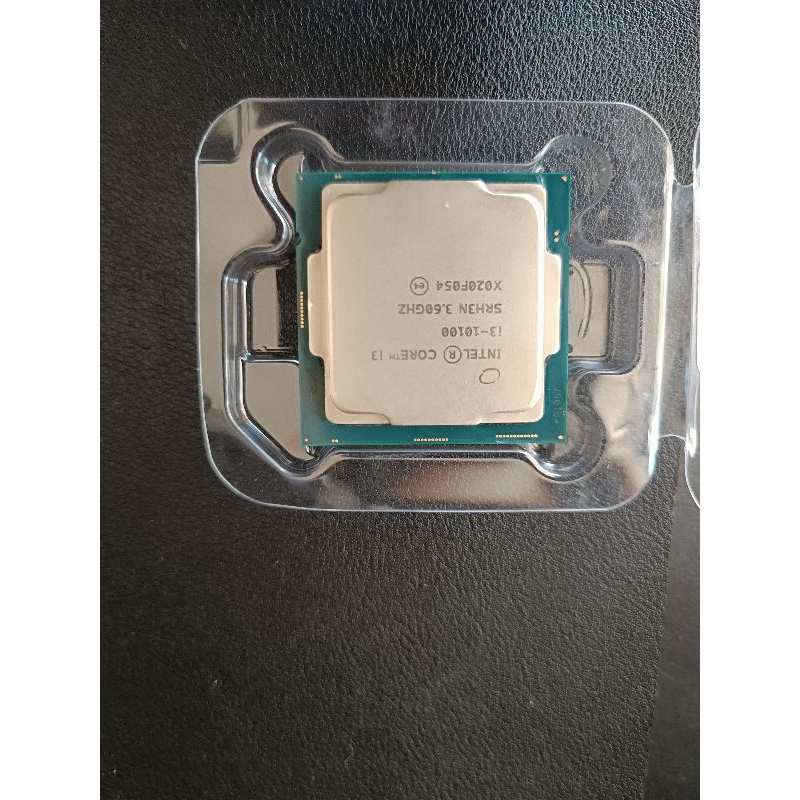 cpu intel i3 10100 มือสอง มีพัดลม ไม่มีกล่อง