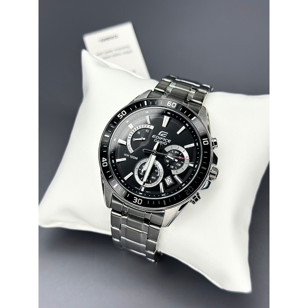 นาฬิกา Casio Edifice แท้ รุ่น EFR-552D Chronograph สำหรับผู้ชาย กันน้ำลึก100m ของแท้ 100%  รับประกันศูนย์cmg ทั่วประเทศ