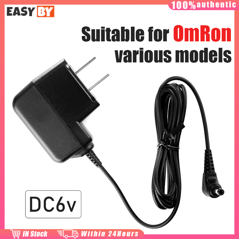 อะแดปเตอร์พาวเวอร์ Omron adaptor dc 6v 500mA HEM-7200、HEM-7201、HEM-7111HEM-7112、HEM-7121、HEM-7124、HE