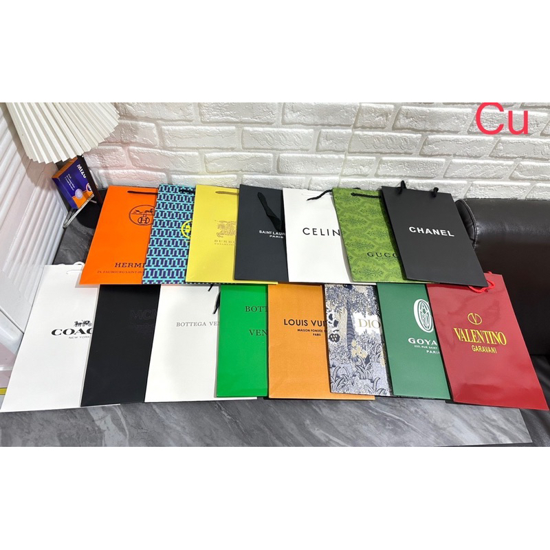 พร้อมส่งถุงกระดาษแบรนด์เนม ขนาด 7นิ้ว x 11นิ้ว