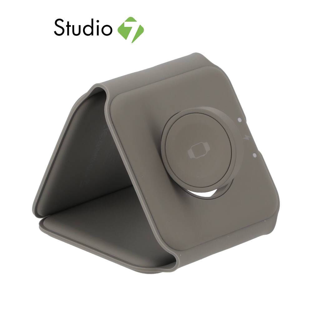 ที่ชาร์จไร้สาย TITANV 3-in-1 Foldable Wireless Charger Pad 15W Grey by Studio7