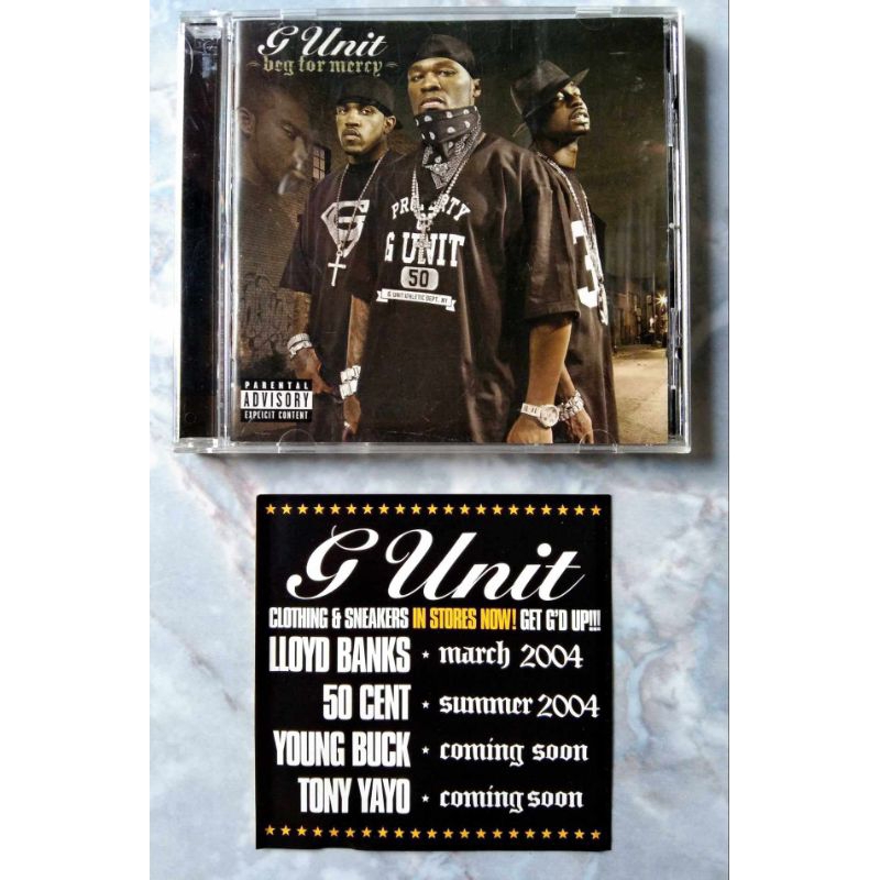 💿 CD G-UNIT : BEG FOR MERCY