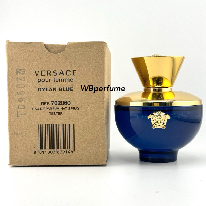น้ำหอม แท้100% Versace Pour Femme Dylan Blue EDP 100 ml Tester
