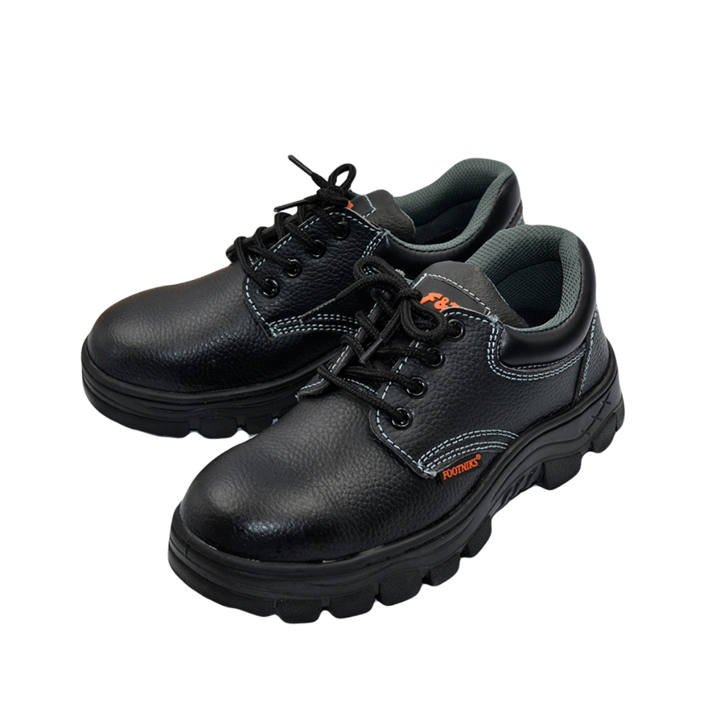 🔥⚡️Hot Deal⚡️Fooniks รองเท้าเซฟตี้ Safety shoes รองเท้าหัวเหล็ก สีดำ รุ่น C27-0001 รับประกันราคาถูกที่สุด