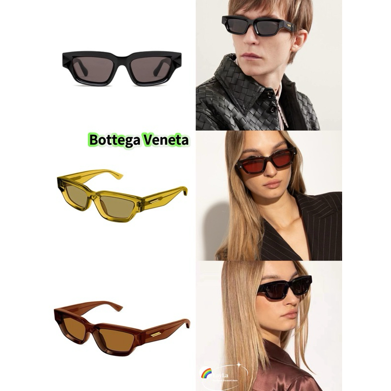 🌈 ของแท้ BOTTEGA VENETA แว่นตากันแดดแบบไม่สม่ำเสมอ BV1250S