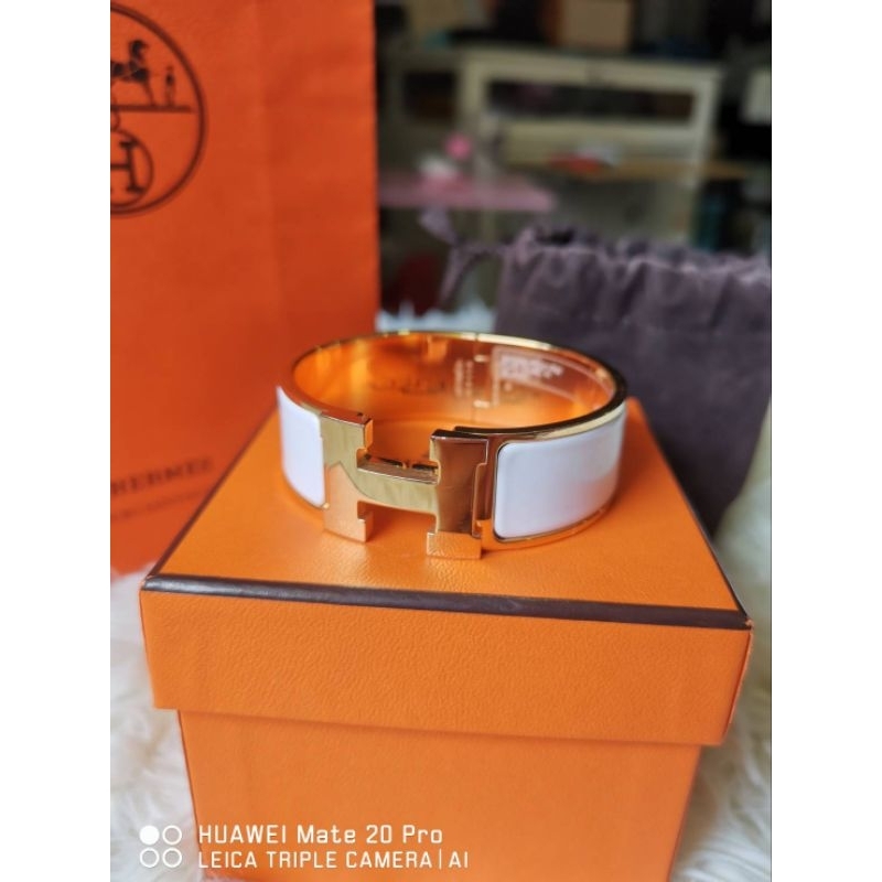 ❌️Sold❌️กำไลข้อมือ Hermes มือสองของแท้