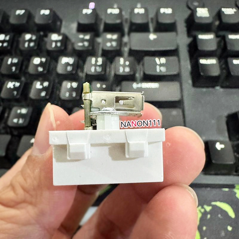 USB งอ90องศา ติดผนัง ตัวเมีย  มาใส่หน้ากาก Panasonic รุ่นใหม่  FEMALE SOCKET Module WALL FACE PLATE OUTLET - รูปที่ 6