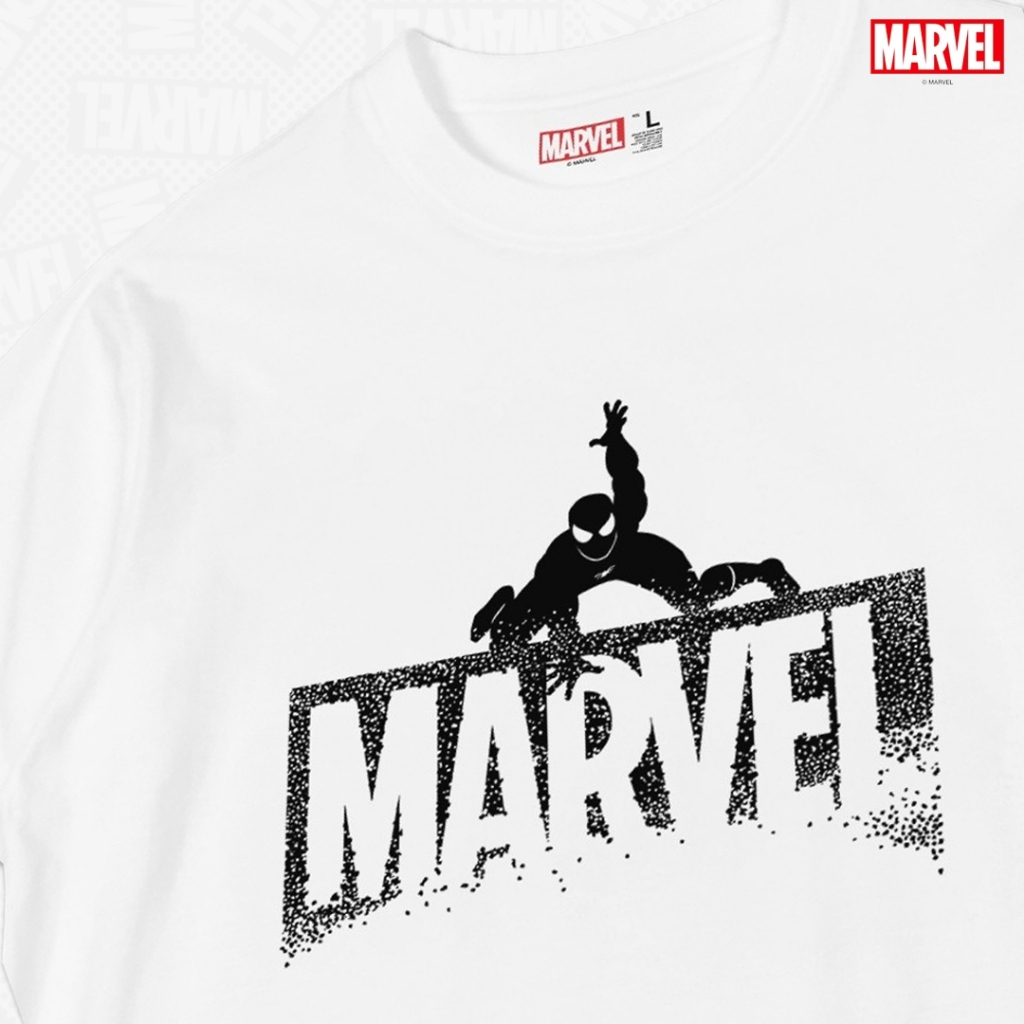 Power 7 Shop เสื้อยืดการ์ตูน ลาย มาร์เวล ลิขสิทธ์แท้ MARVEL COMICS (FM-033) — صورة 6