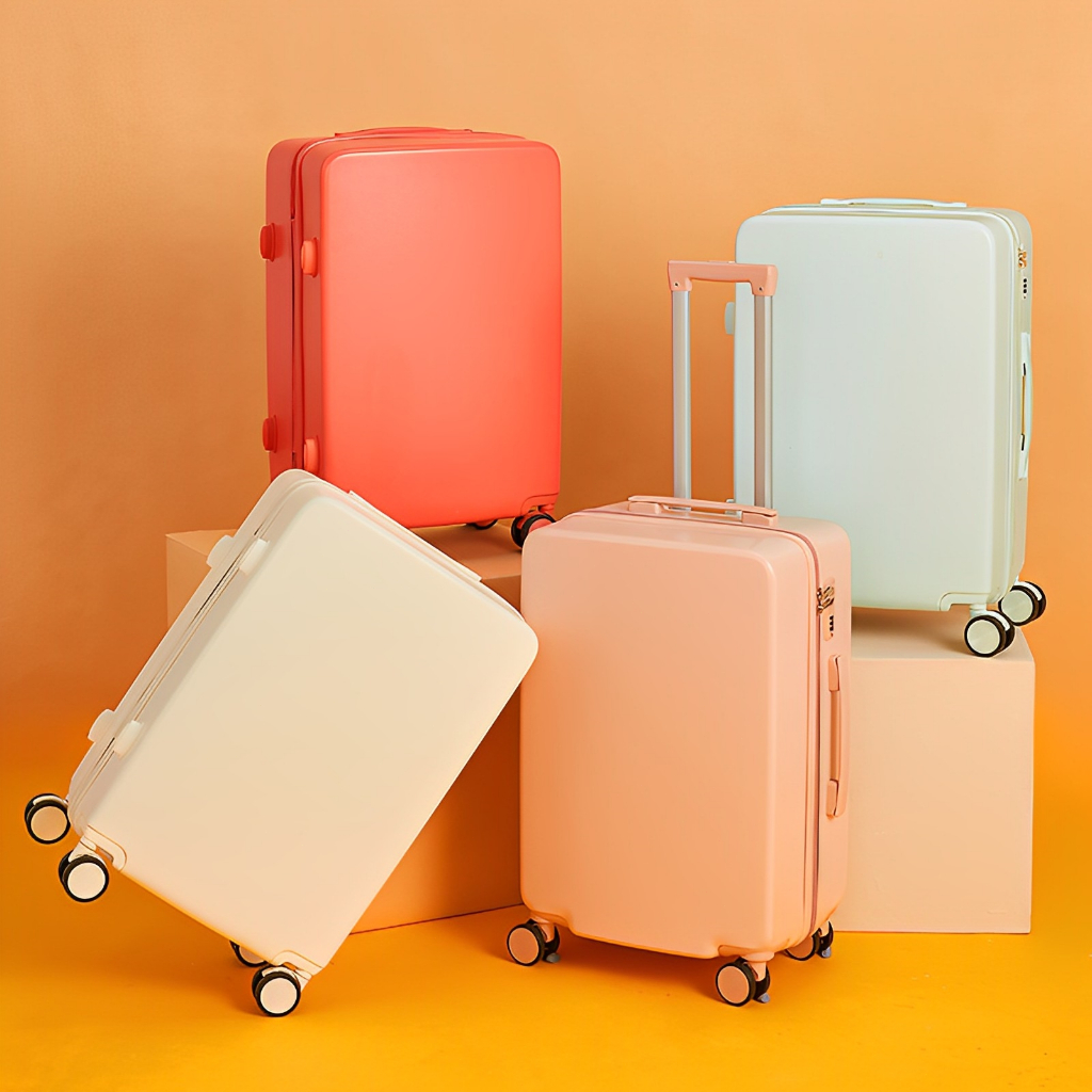 【ล้างสต็อก】กระเป๋าเดินทาง Luggage กระเป๋าเดินทางล้อลาก 20/24 นิ้ว วัสดุ PC+ABS แข็งแรง หน้าเนียนกริบ ทนต่อการขีดข่วน