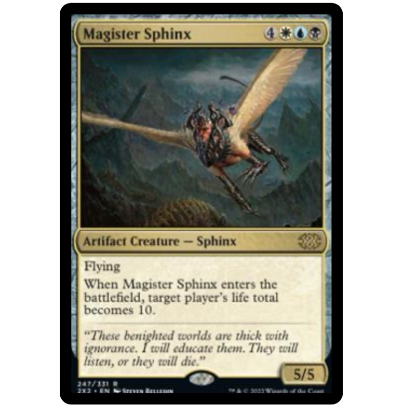 Double Masters 2022: Magister Sphinx