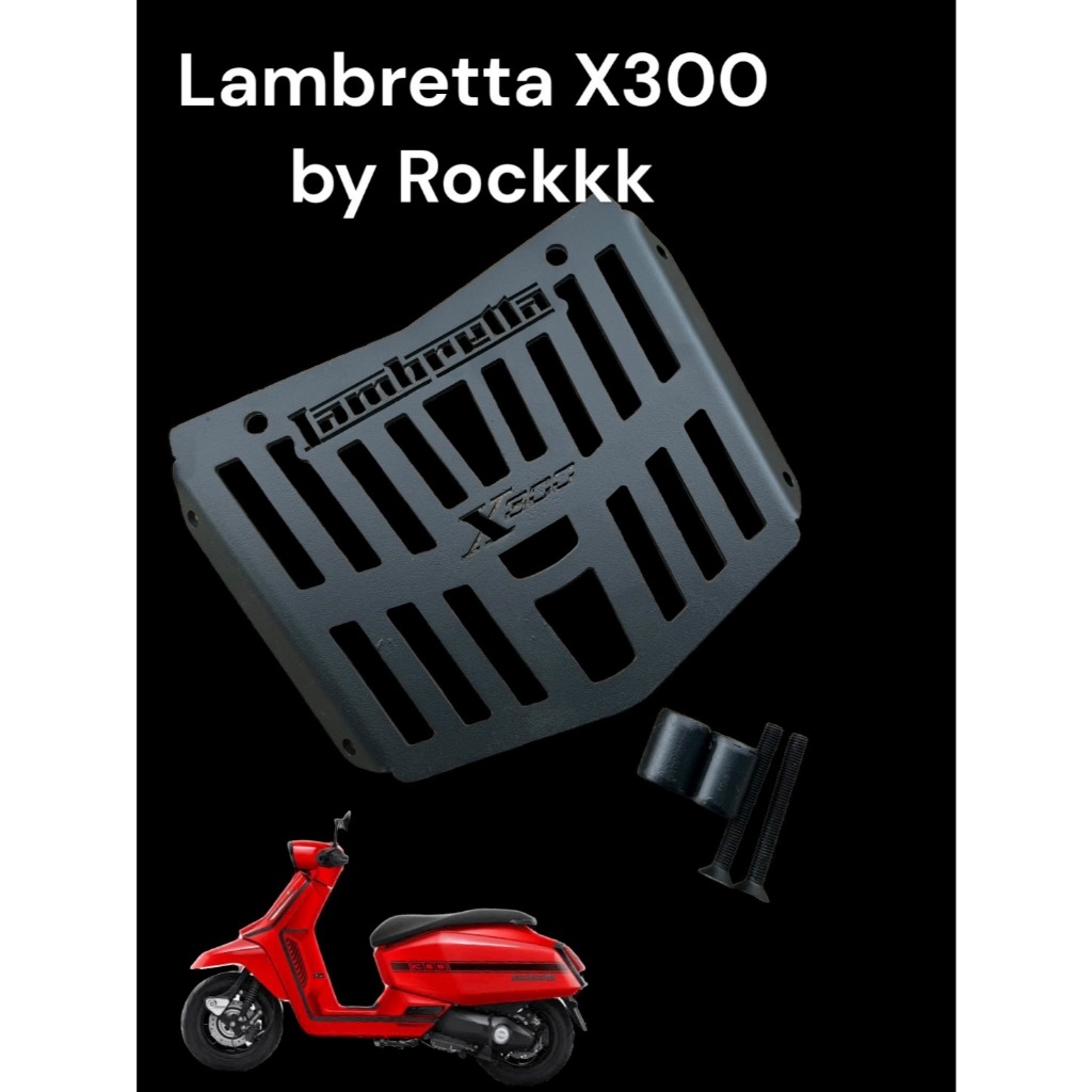 เเร็คหนา LAMBATTA X300 ทรงv2 ((ขนาดกลางX300สีดำ)) เเร็คหนา ลายเเจ๋ม หึ้ย..เเบบนี้ก็สวยดิค้าบบ ND