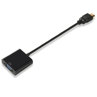 สายแปลง HDMI to VGA Converter Adapter 1080P HD สายแปลง HDMI to VGA