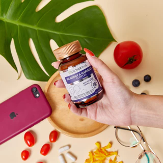 Clover Plus Bilberry and Marigold Complex สารสกัดจากบิลเบอร์รี และ ดอกดาวเรือง า (7 Capsules) (EXP 10/10/2569)