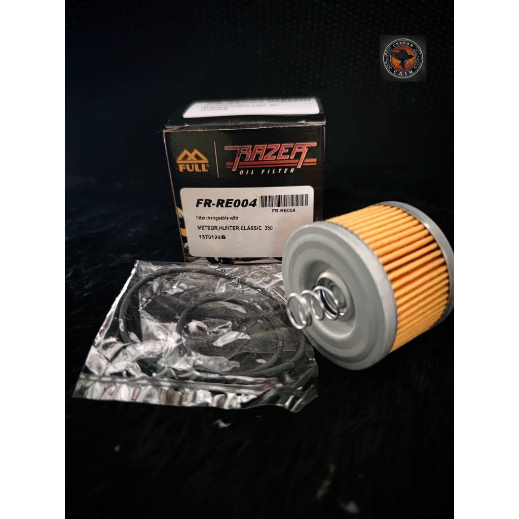 กรองน้ำมันเครื่อง พร้อมประเก็นโอริง สำหรับ Royal Enfield Meteor 350 / Classic 350 / Hunter 350