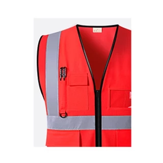 Reflective safety vest เสื้อกั๊กสะท้อนแสงเพื่อความปลอดภัย เสื้อกั๊กจราจร เสื้อกั๊กทำงาน