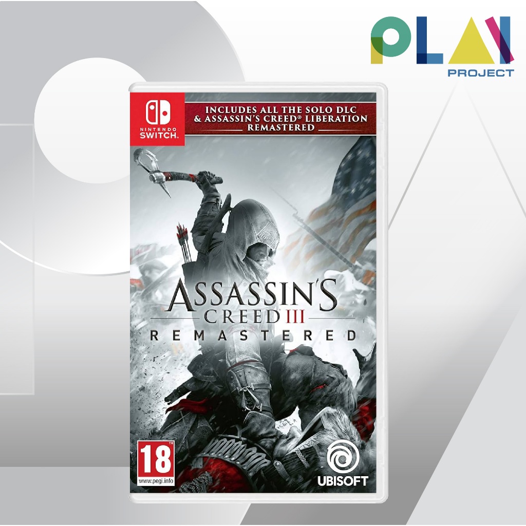 Nintendo Switch : Assassin's Creed III Remastered [มือ1] [แผ่นเกมนินเทนโด้ switch]