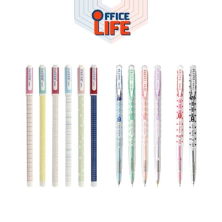 Faster (ฟาสเตอร์) ปากกาลูกลื่น Dotty Dot รุ่น CX912 และ CX913 ขนาดหัว 0.38 มม. ( 1 ด้าม / สุ่มลาย )