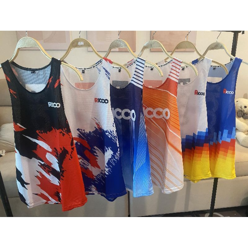 เสื้อกล้ามวิ่งมาราธอน บางเบาระบายอากาศRicco