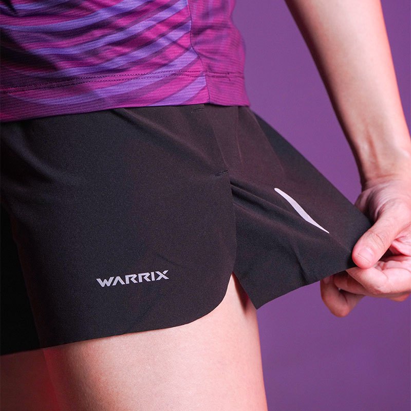 Warrix กางเกงวิ่ง Light Running Collection Laser Cut Shorts (WP-233RNACL01)