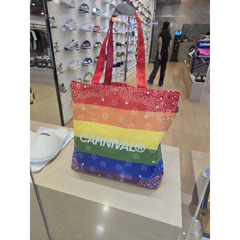 CARNIVAL® ‘Proud to be you’ Pride Paisley Shopping Bag