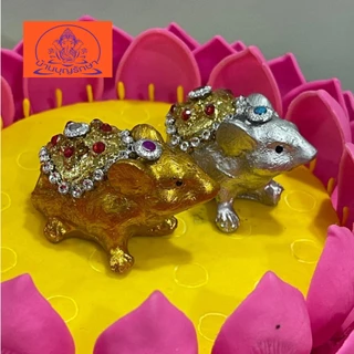 หนูมุสิกะถวายพระพิฆเนศขนาด 2นิ้ว